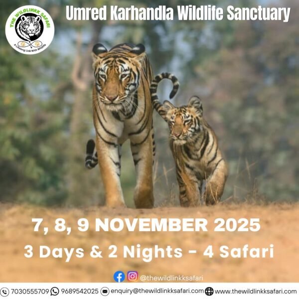 Umred Karhandla Wildlife Sanctuary 3D-2N 7-9 Nov 25