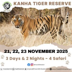 Kanha Tiger Reserve 3D-2N 21-23 Nov 25