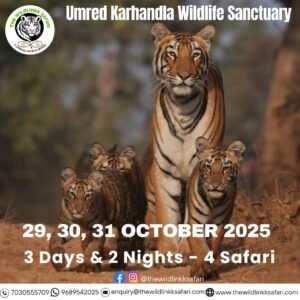 Umred Karhandla Wildlife Sanctuary 3D-2N 29-31 Oct 25